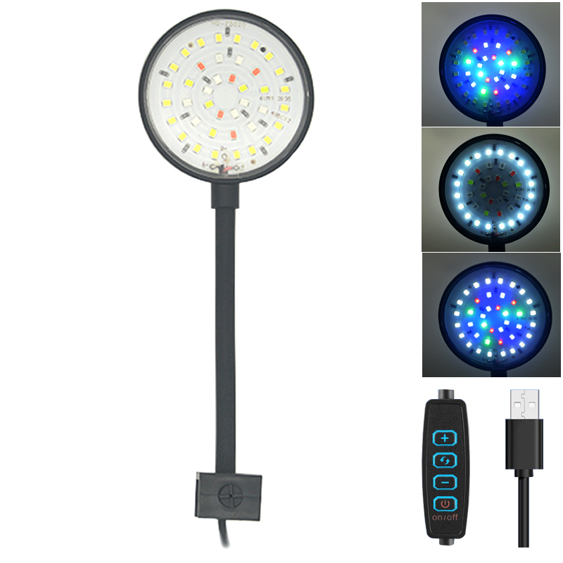 USB Aquarium LED Lamp Fish Tan - đánh giá và giá Aquarium Marine Lights