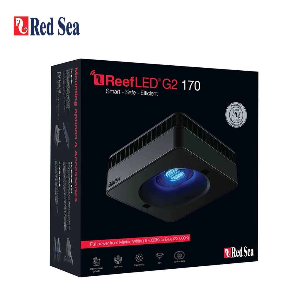 RedSea ReefLED G2 60/115/170 N - đánh giá và giá Saltwater Tank