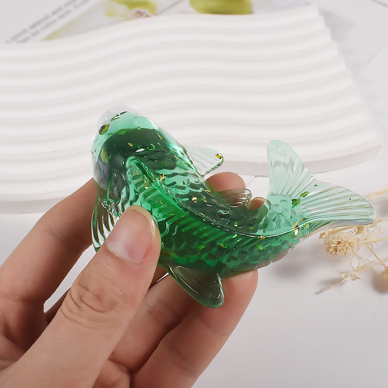 3D Koi Fish Shaped Epoxy Resin - đánh giá và giá Marine Fish Tank