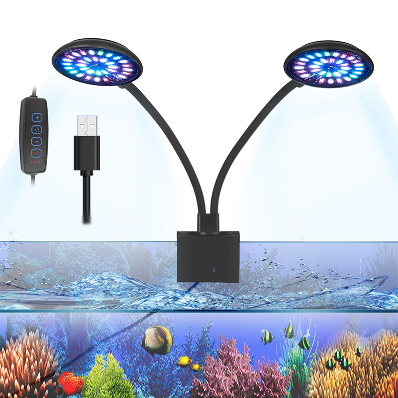 USB Aquarium LED Light Fish Ta - đánh giá và giá Aquarium Marine Lights