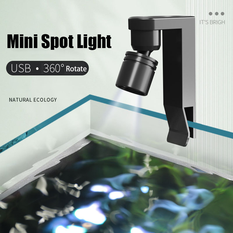 USB Clamp Light Waterproof Whi - đánh giá và giá Aquarium Marine Lights