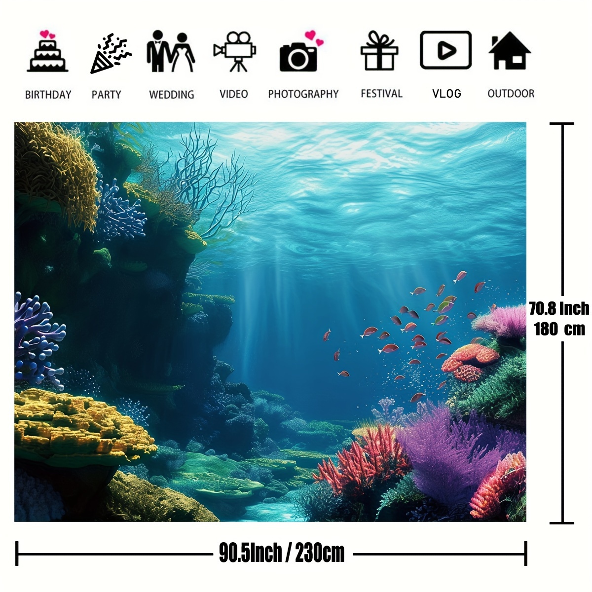 1pc Underwater Coral Reef Fish - đánh giá và giá Marine Coral