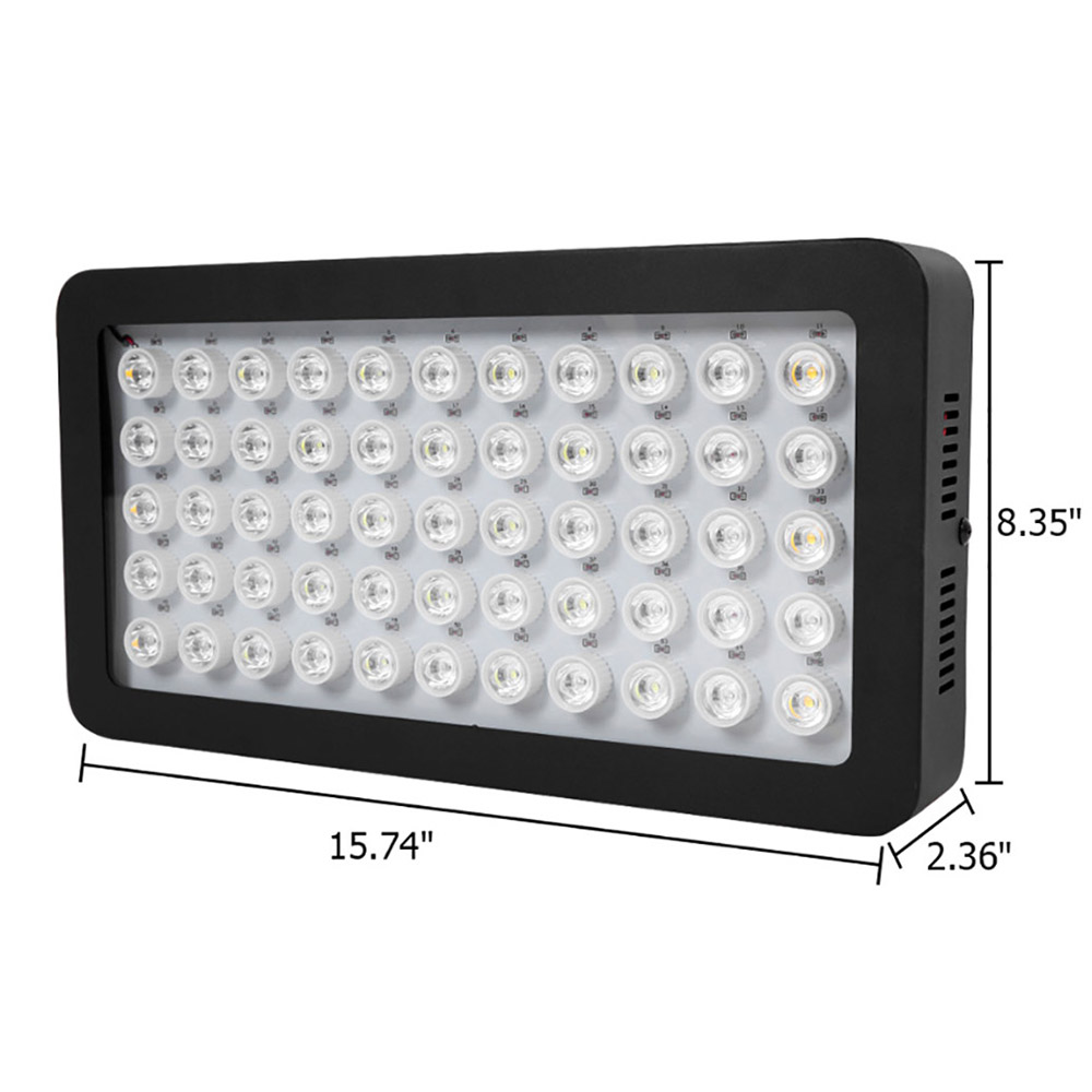 165W LED Aquariums Light Dimma - đánh giá và giá Saltwater Tank