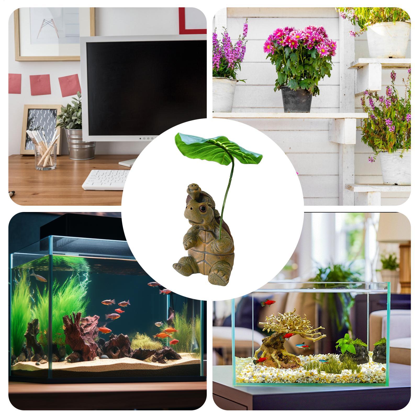 Turtle Figurine Fish Tank Deco - đánh giá và giá Saltwater Tank
